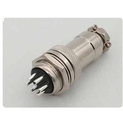 GX20-7 1 комплект GX20 авиационный разъем 2/3/4/5/6/7/8/9 контактный мужской и женский 20 мм авиации круговой провод Панель - Цвет: GX20-7