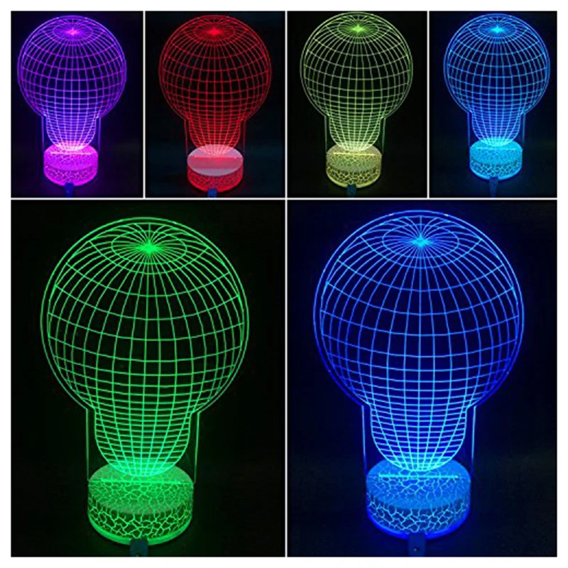 SHGO HOT-3D Illusion LED Night Light Bulb | Лампы и освещение