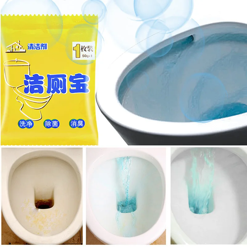 5 шт. синие пузыри очиститель для унитаза волшебная автоматическая очистка