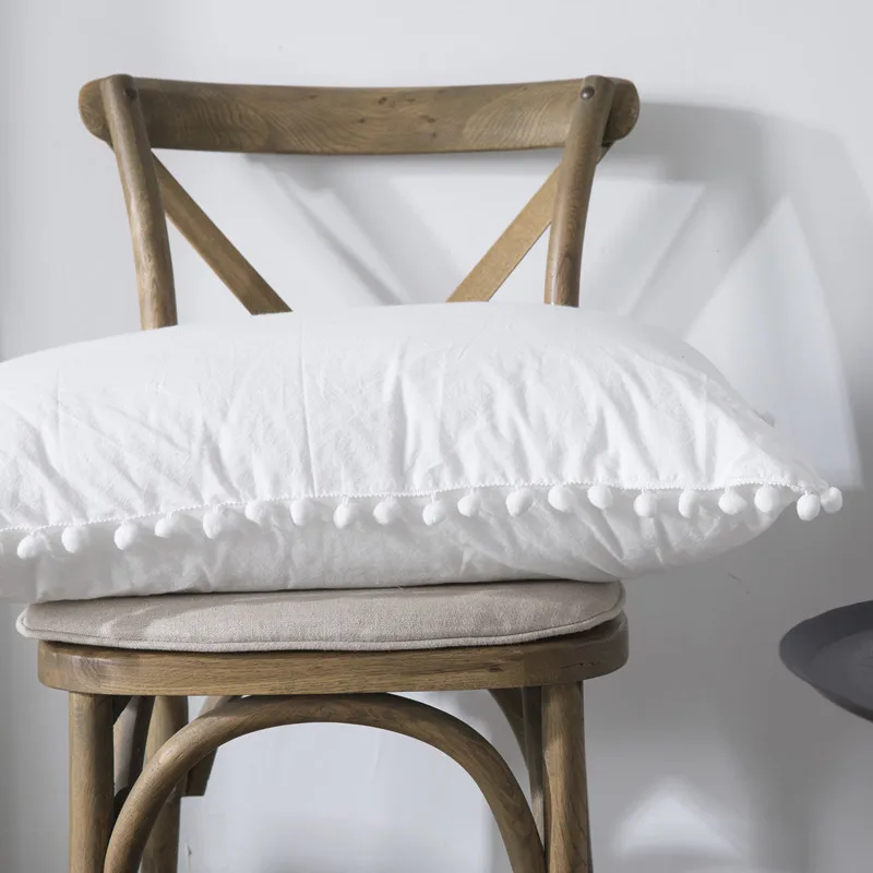 Одноцветная хлопковая наволочка домашние постельные принадлежности супер