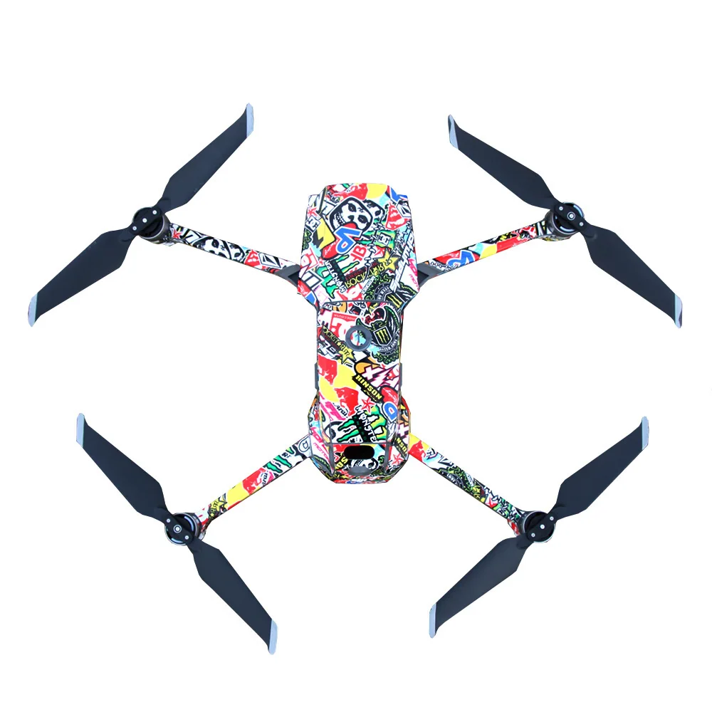 SUNNYLIFE 1 комплект водостойких полноразмерных наклеек из ПВХ наклейки для MAVIC 2 PRO ZOOM
