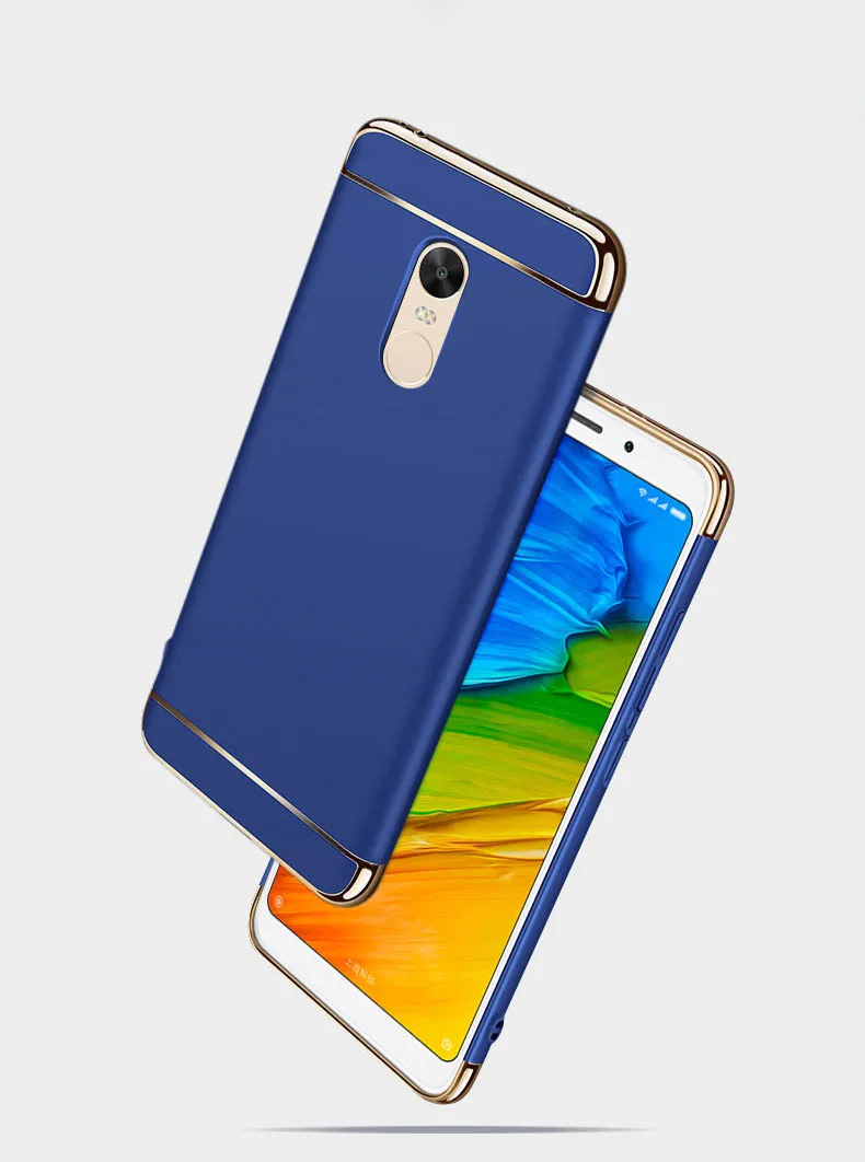 Роскошный Жесткий чехол из поликарбоната с классическим дизайном для Redmi 5 Plus Xiaomi