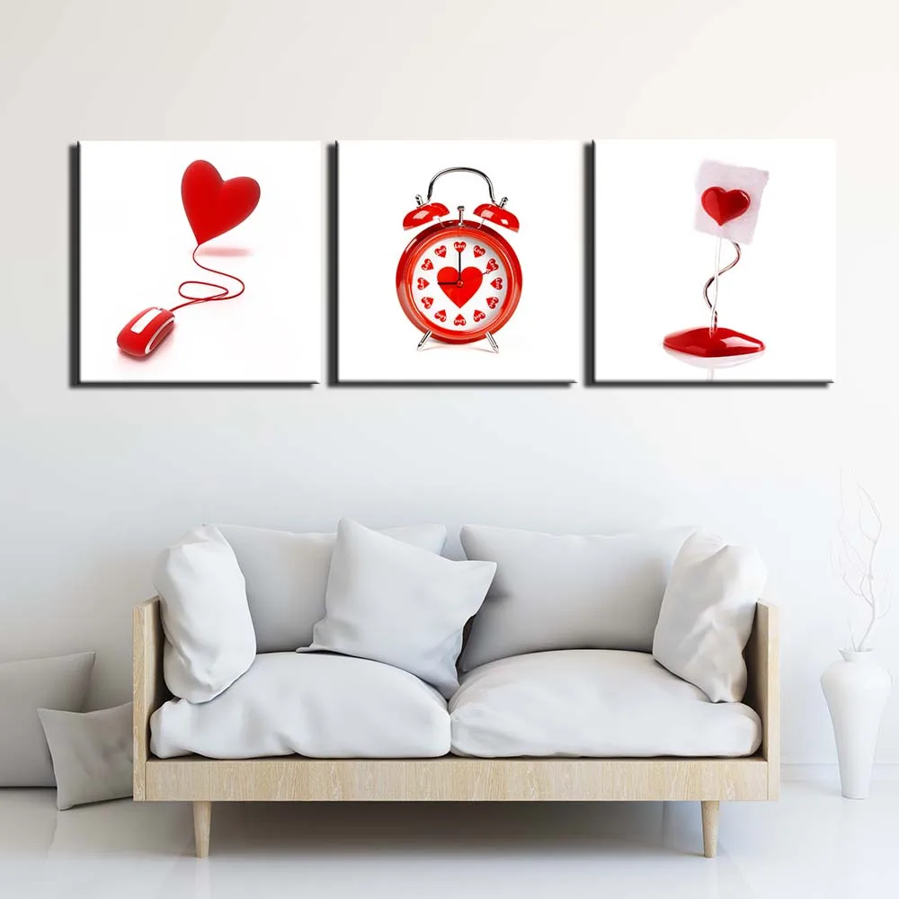 love still life Pictures Painting on Canvas Wall Art Modern Stretched and Framed Giclee Prints Poster for Living Room | Дом и сад