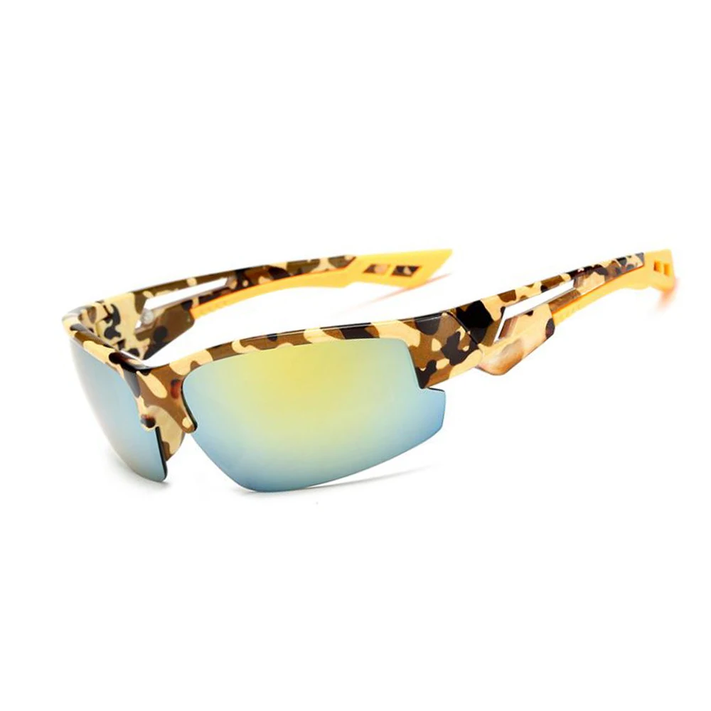 C04 Camo Gold Камуфляжные солнцезащитные очки, мужские очки для рыбалки, вождения, велоспорта, спортивные очки, oculos de sol, оборудование для рыбалки, мужские очки - Цвет: C04 Camo Gold