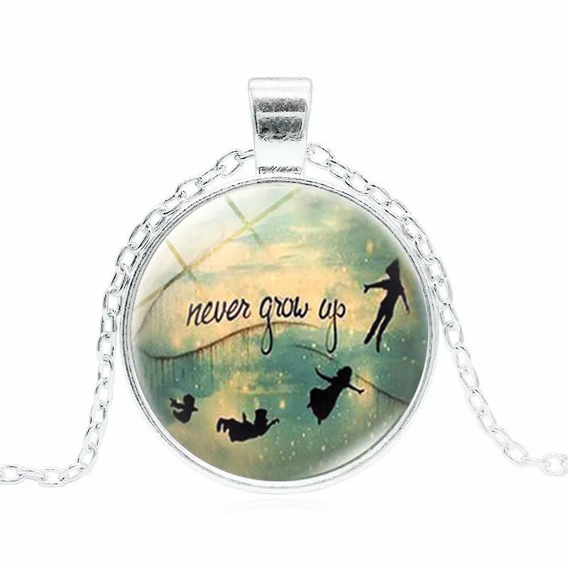 XUSHUI XJ модные ювелирные изделия Питер Пэн и Венди кулон ожерелье никогда не