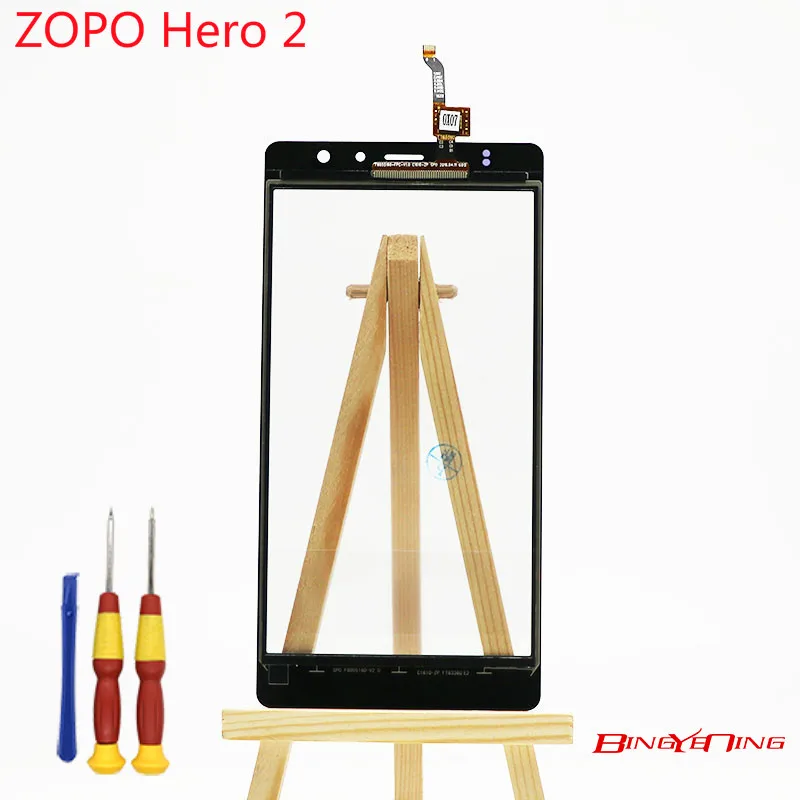BingYeNIng New Original For ZOPO Hero 2 Touch Screen Panel Perfect Repair Parts | Мобильные телефоны и аксессуары