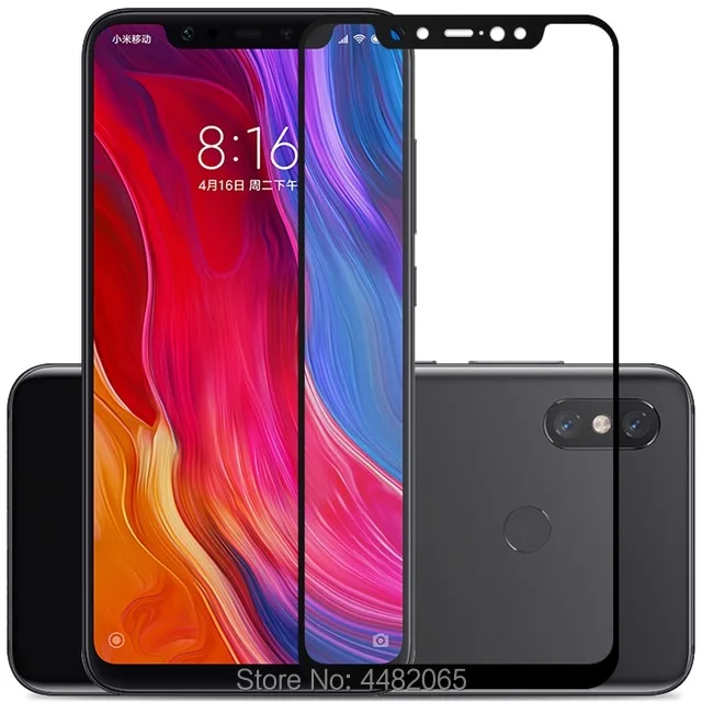 3D закаленное стекло для Xiaomi Poco F1 полное покрытие 9H защитная пленка Защита экрана