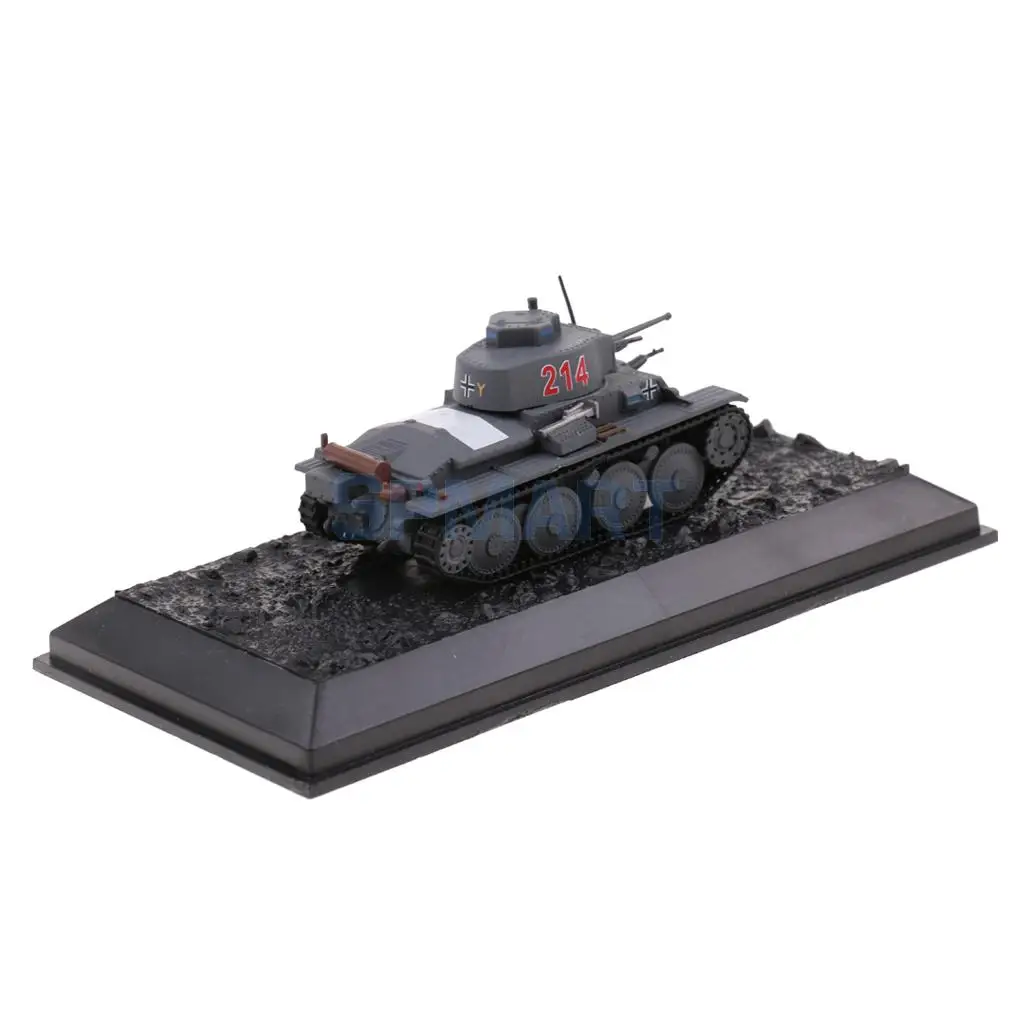 1: 72 Масштаб литья под давлением PzKpfw 38(t) Ausf. F-1941 Второй мировой войны немецкий танк военная модель автомобиля игрушка подарок коллекционные вещи