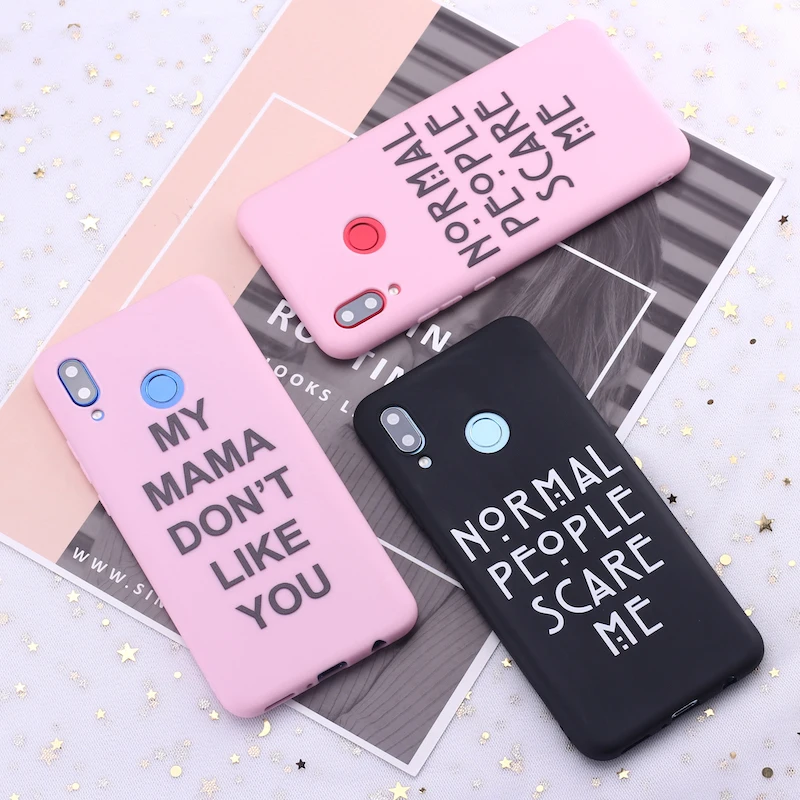 Силиконовый чехол для телефона Huawei Honor Mate 10 20 Nova P20 P30 P40 P Smart Girl My Mom не нравятся вы