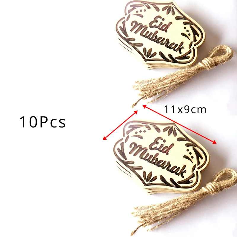 10pcs hanging craft WEIGAO ИД Мубарак события Декор Блеск Ислам фестиваль Бантинг гирлянда Ислам ic мусульманских Мубарак украшения Рамадан Декор поставки - Цвет: 10pcs hanging craft