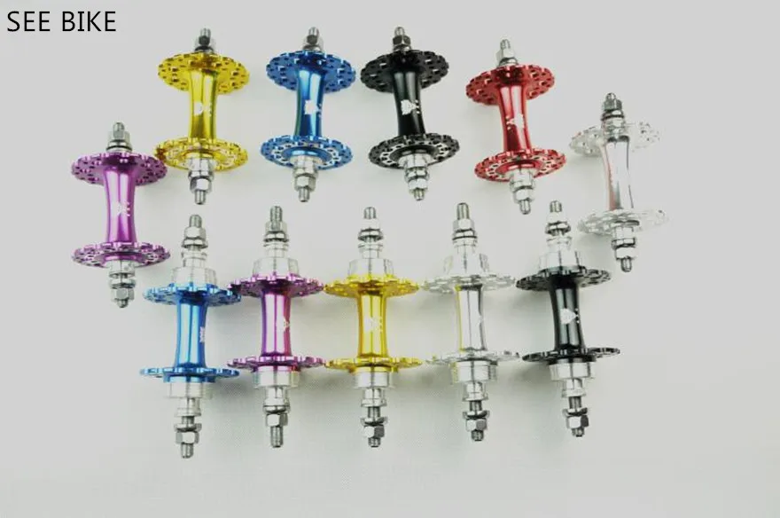 Подшипники ступицы BAO 32 отверстия Алюминиевый сплав Передняя и задняя втулка