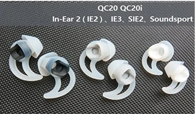 Новый 6 шт. силиконовые вкладыши наушники ушные для Bos QC20 QC20i наушники|ear tips|silicone