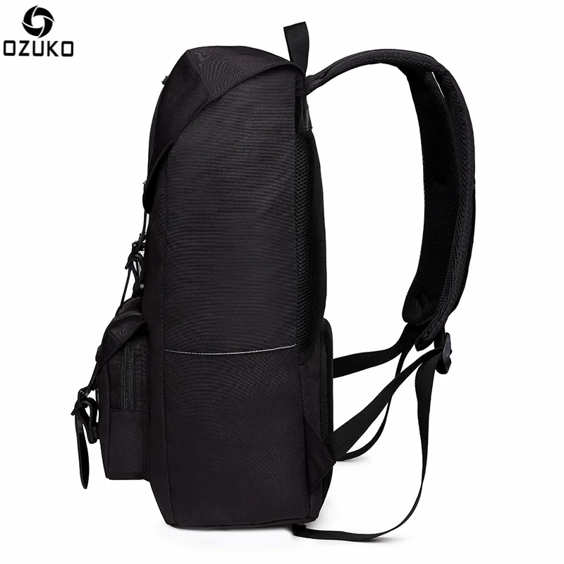 Ozuko многофункциональные USB мужские рюкзаки для ноутбука подростков модные