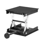 Алюминиевый фрезерный станок, подъемный стол, деревообрабатывающий гравировальный лабораторный подъемник (черный)