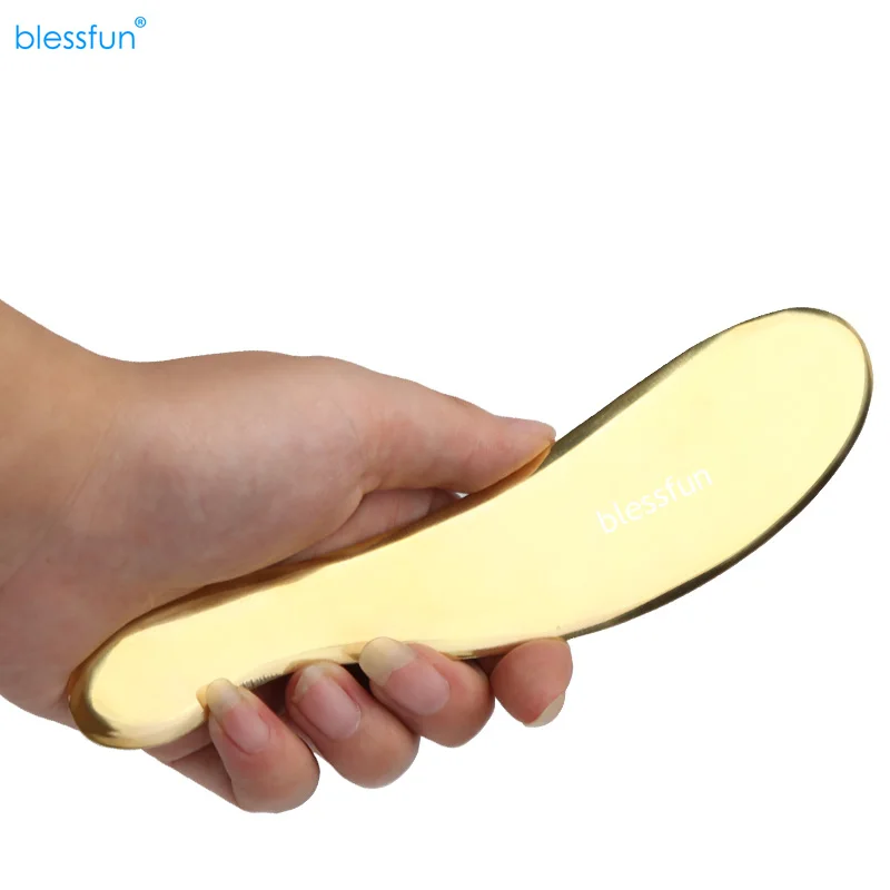 Скидка 20% медь Gua Sha лечение Guasha доска акупунктурный массаж медицинский латунный пластинчатый массажер для тела терапевтический инструмент
