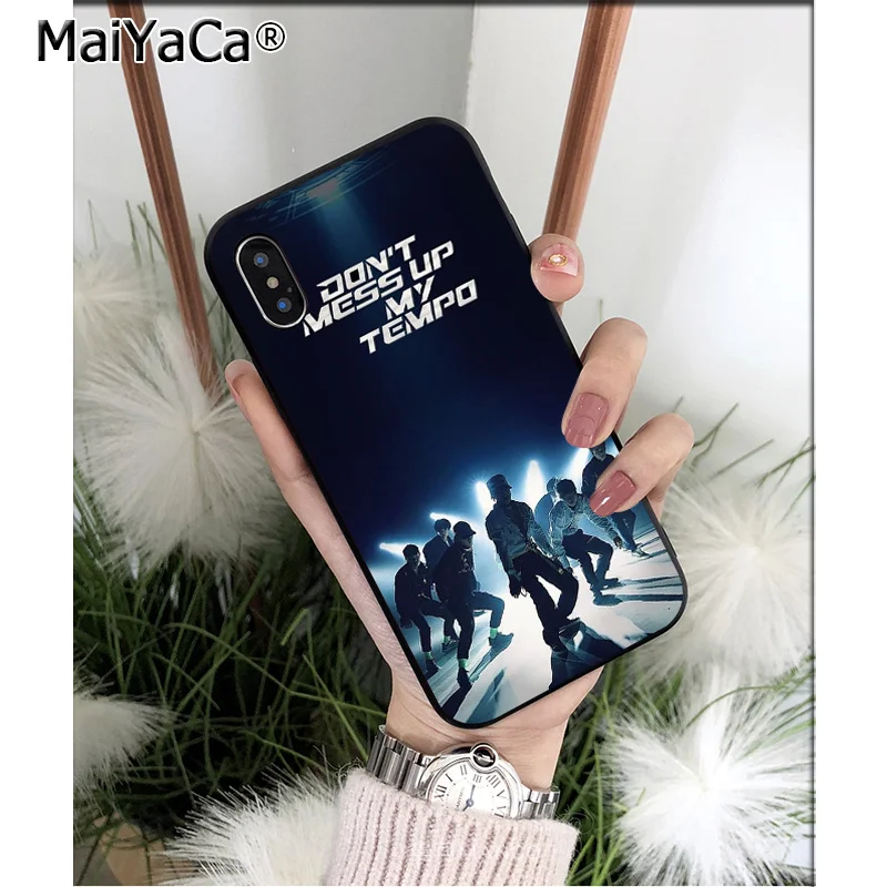 Мягкий силиконовый чехол MaiYaCa KPOP для Apple iPhone 8 7 6 6S Plus X XS MAX 5 5S SE XR|Чехлы-накладки| |