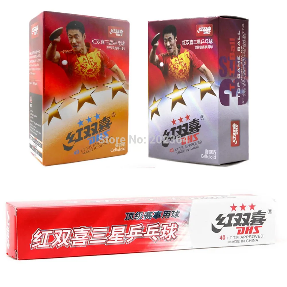 720x DHS 3 star 40 мм мячи для настольного тенниса PingPong|table tennis balls|3 starball for table |