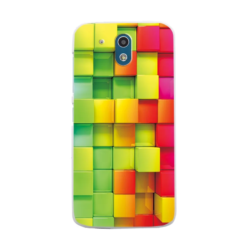 W08 Красивые Чехлы для htc Desire 526 326G, чехлы, Черная оболочка для телефона с сердечками и сердечками для htc 526 526G 326 326G, две sim-карты, сумки с цветами - Цвет: W08