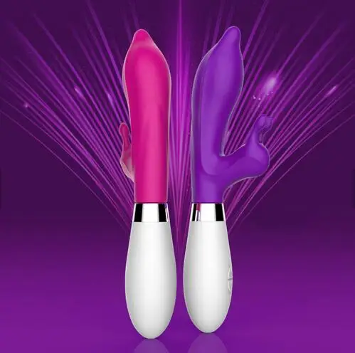 10-скоростной вибратор-кролик для точки G массажер клитора фаллоимитатор спины