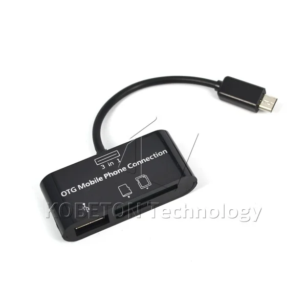 Micro USB HUB Кабель адаптер для Samsung S5/S4/S3 HTC ONE Sony Xperia Z1 Z2 Z3|card reader|tf card readercard reader |