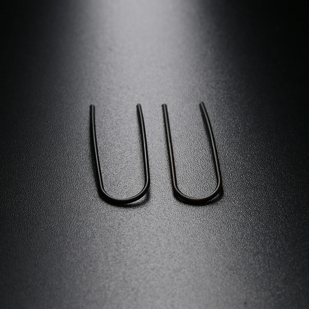 Серьги гвоздики в стиле панк рок простые U образные украшения для вечеринок