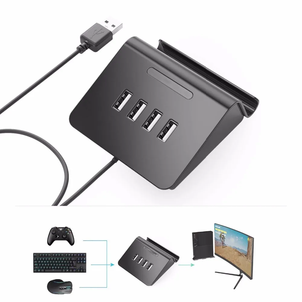 Top For PUBG FPS Game Controller Keyboard and Mouse 4 in 1 HUB Adapter for PS3 / PS4 XBOX One Nintendo Switch | Электроника