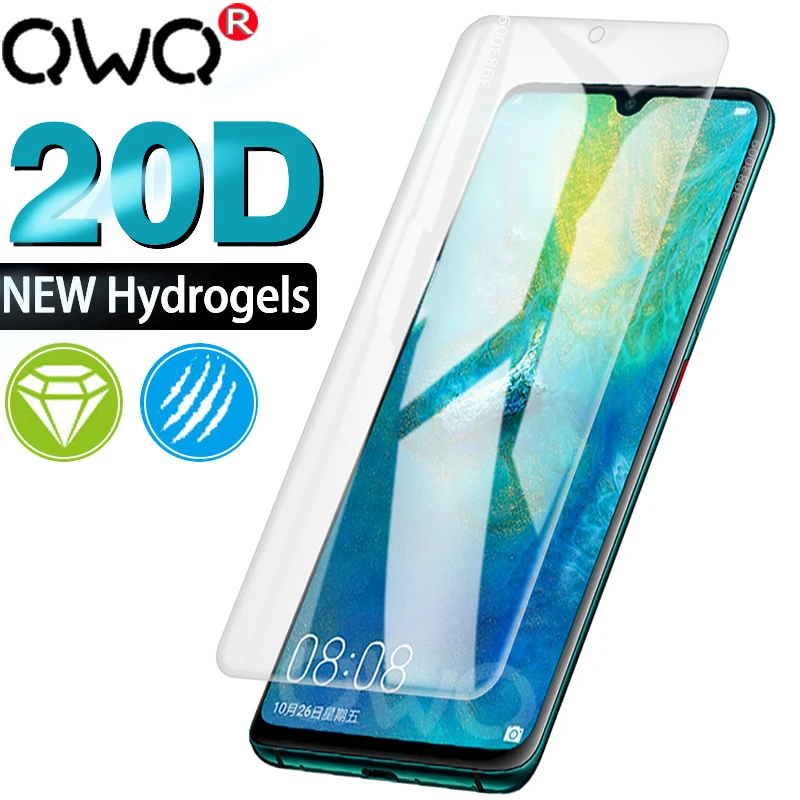 20D Гидрогелевая пленка для huawei P20 P10 Lite Pro P Smart Защитная пленка для экрана huawei mate 20 10 Lite Pro Ультра тонкая защитная