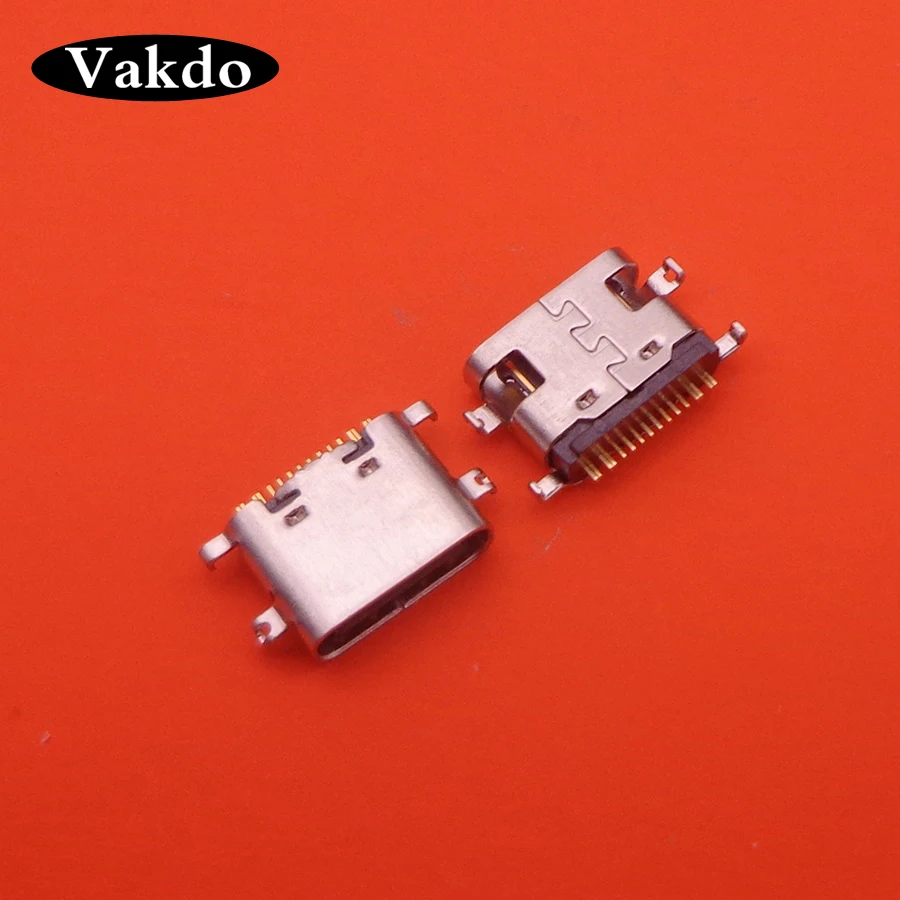 

2 шт., 16-контактный разъем micro mini usb type-C для Umidigi s2
