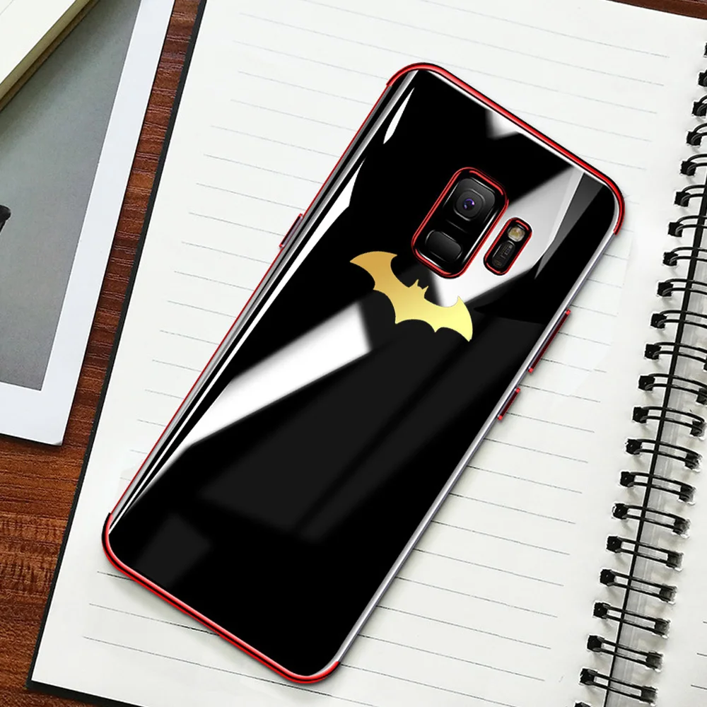 Роскошный обшивка мягкий чехол для телефона для samsung Galaxy S7 Edge S8 S8 Plus Coque Прозрачный чехол для samsung S9/S9Plus Note 8 Fundas