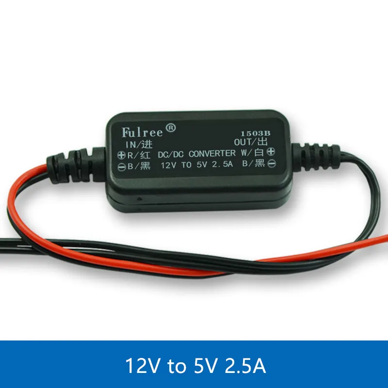 dc dc понижающий USB Питание преобразователь DC/DC Step-Down 12 В до 5 В 2.5a Водонепроницаемый Управление автомобиля модуль автоматического защита размер 43*22*11 мм