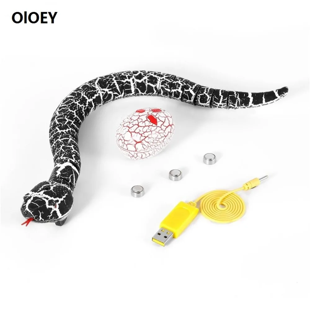 RC Remote Control Snake And Egg Rattlesnake Animal Trick Terrifying Mischief Toys for Children Funny Novelty Gift New 4 Colors |