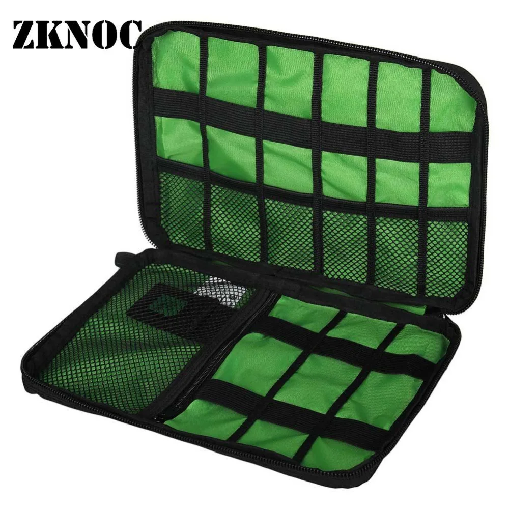 

New Cable Storage Bag Portable electronic Organizer Gadget electronic Travel bag USB Earphone Case digital organizador