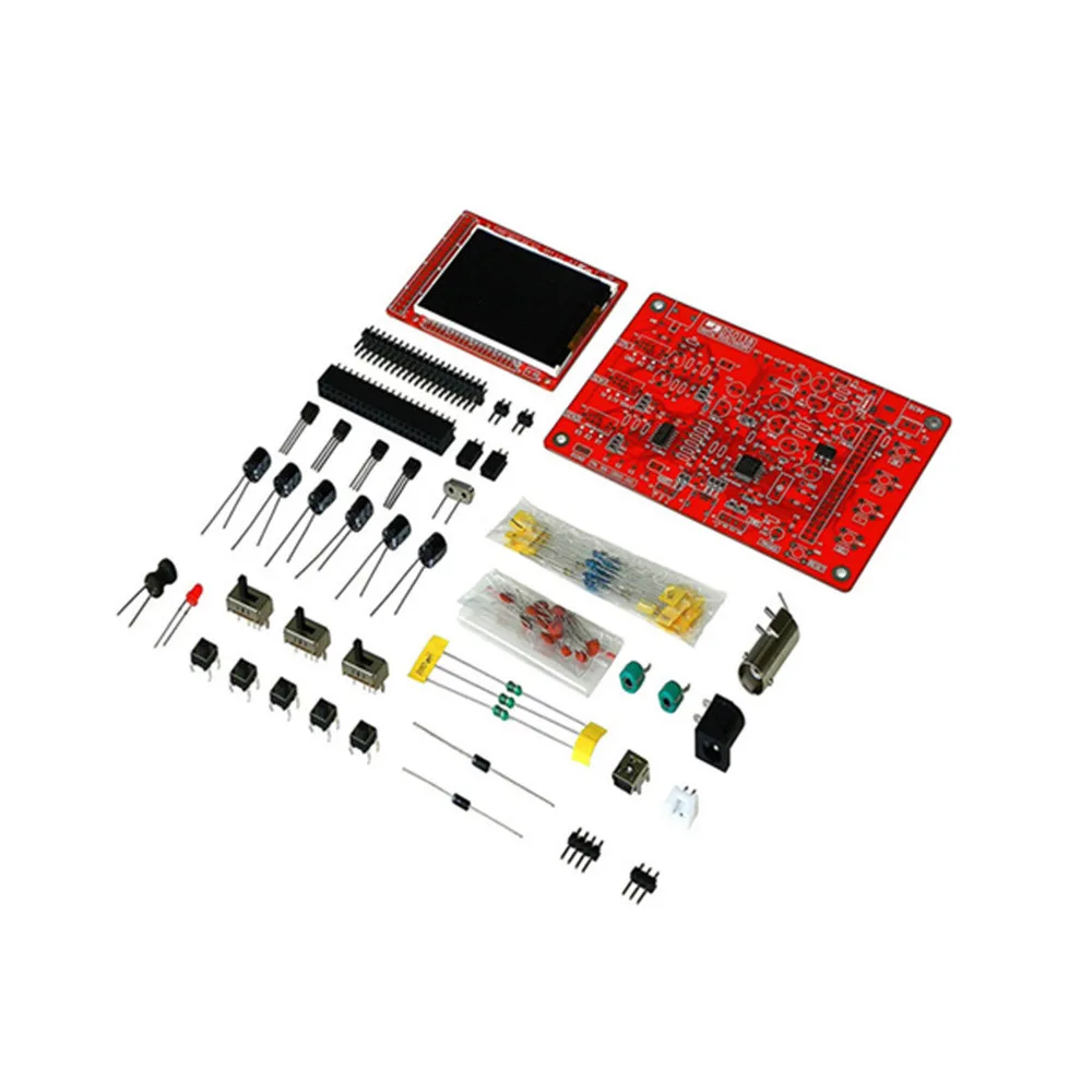 YIMAKER DSO138 2 4 &quotцифровой осциллограф TFT комплект DIY части ручной для Kit | Инструменты