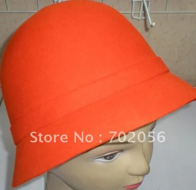 Wool bucket hat Warm Fashion Mixed color 6pcs/lot#2318