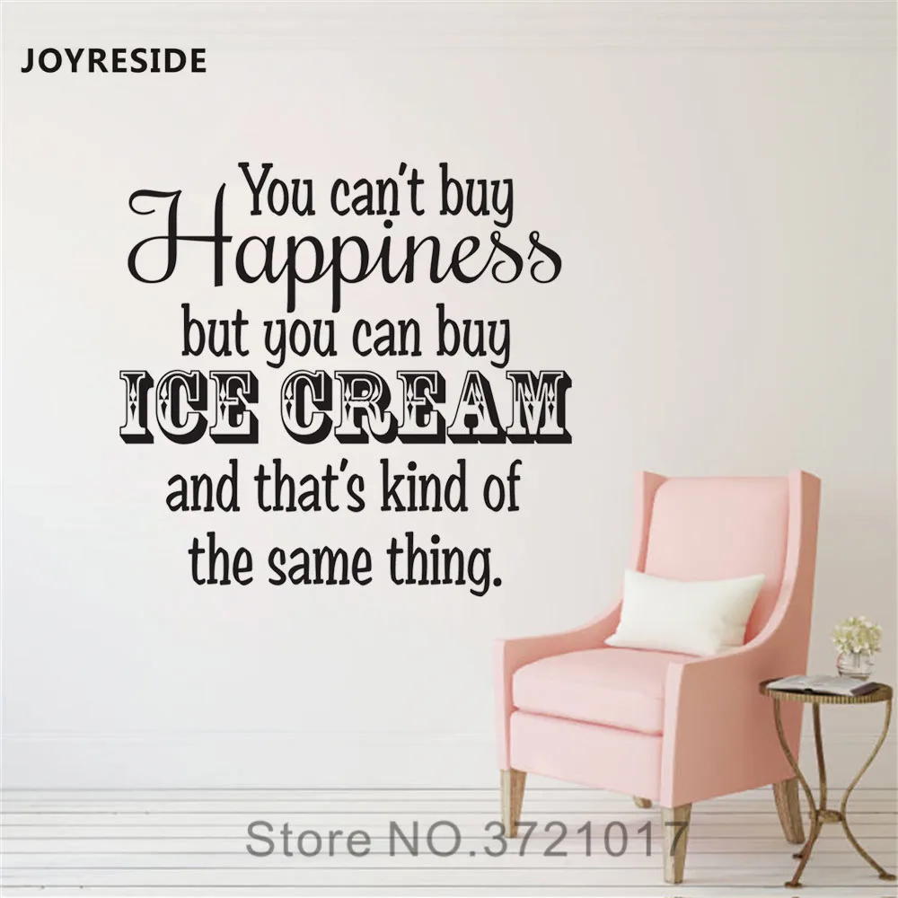 

Настенная виниловая наклейка «мороженое» для спальни, гостиной