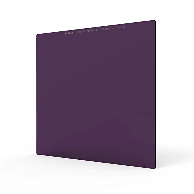 NiSi 180 мм Nano IR ND8 (0 9)/ND64 (1 8)/ND1000 (3 0) квадратный фильтр нейтральной