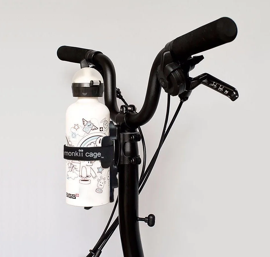 Monkii clip + L клетка для Brompton велосипедная система бутылок|Велосипедные держатели