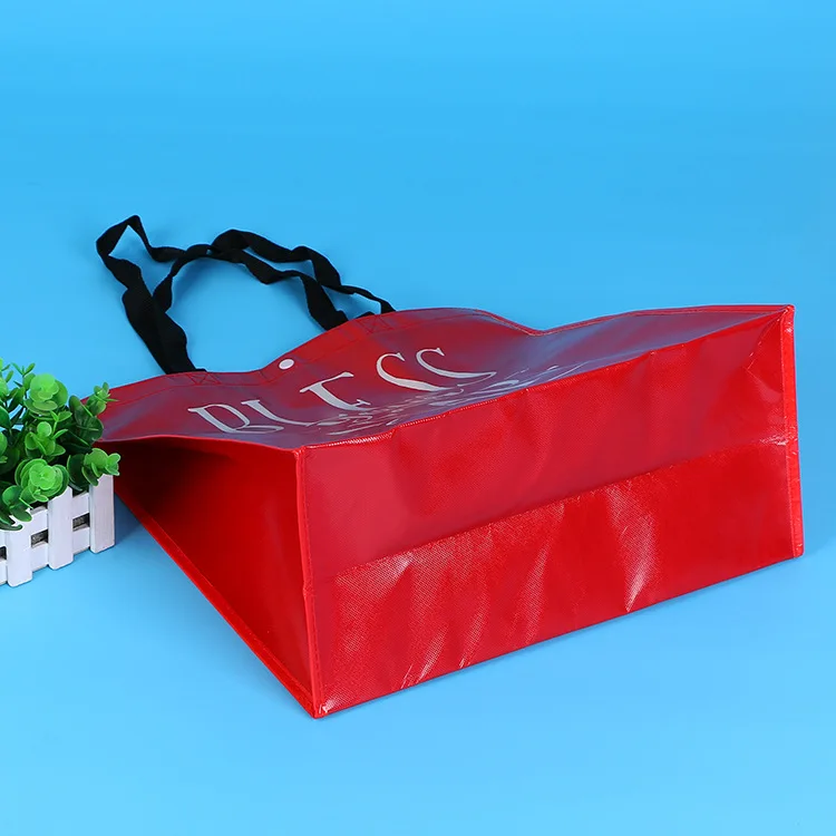 PP нетканый матовый мешок для ламинирования с полным набором вашего логотипа