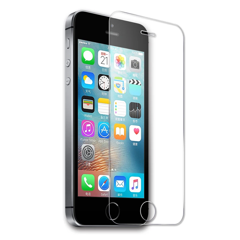 Закаленное стекло FCOWB для iphone 6 6S Plus защитное с защитой 0 26 мм 9H | Мобильные телефоны