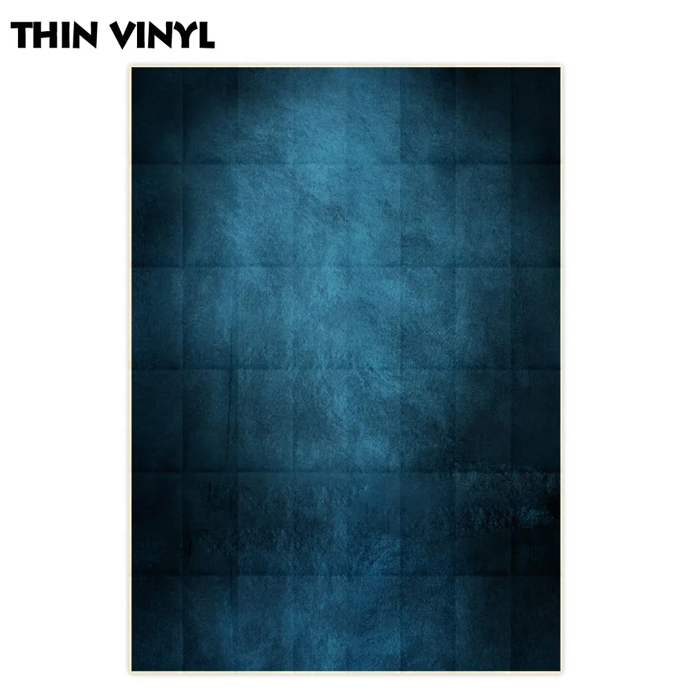 Фон для фотосъемки Funnytree тонкий виниловый темно-синий фон помещений компьютерная