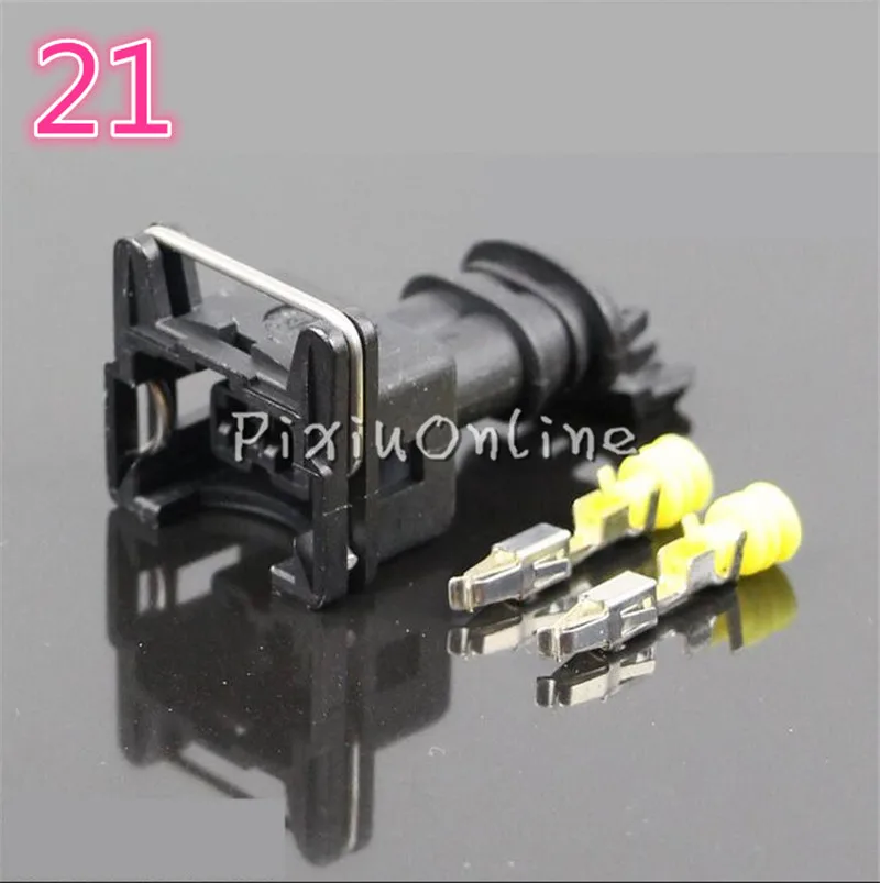 3 Sets YL718 2 Pin Way 3.5mm Terminal Fuel Injector Plug Nozzle Cars Waterproof Electrical Wire Connector Car Automobile | Обустройство