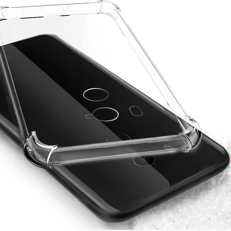 Чехол для Htc U11 чехол мягкий прозрачный из ТПУ с подушкой безопасности телефона s 5