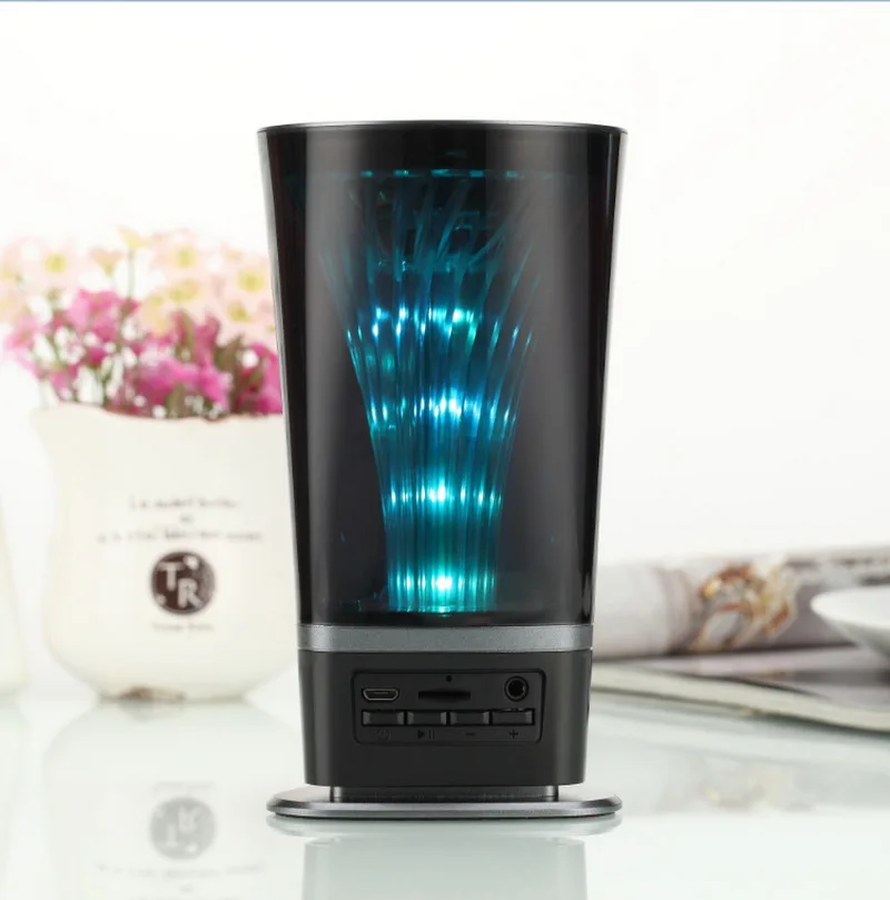 10 шт. Беспроводная Bluetooth-Колонка со светодиодной светодиодный светкой |