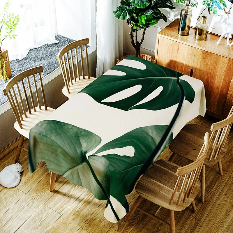 Горная скатерть водостойкая обеденная моющаяся декоративная крышка стола