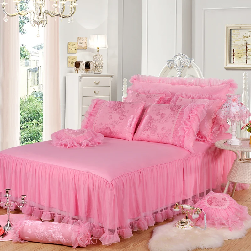 Роскошное Королевское пятно жаккард кружевной комплект постельного белья