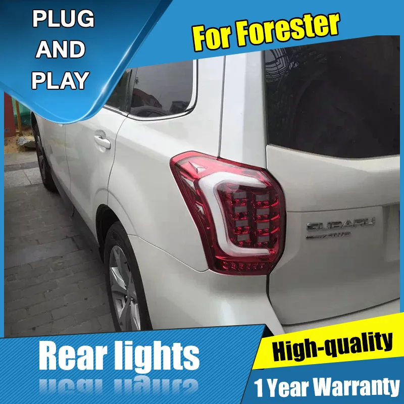 Автомобильный Стайлинг светодиодный задний фонарь для Forester хвост светильник в