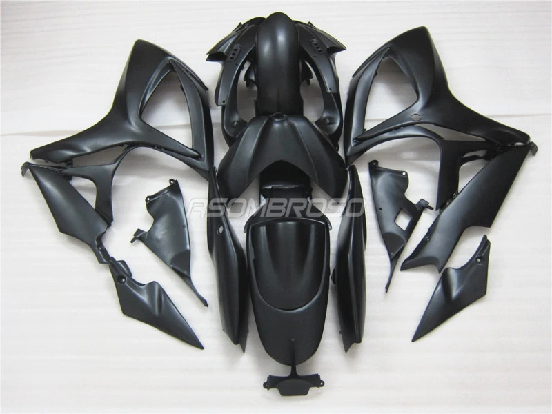 100% обтекатель под давлением для Suzuki 2006 2007 GSXR600 GSXR750 Обтекатели из АБС-пластика GSX
