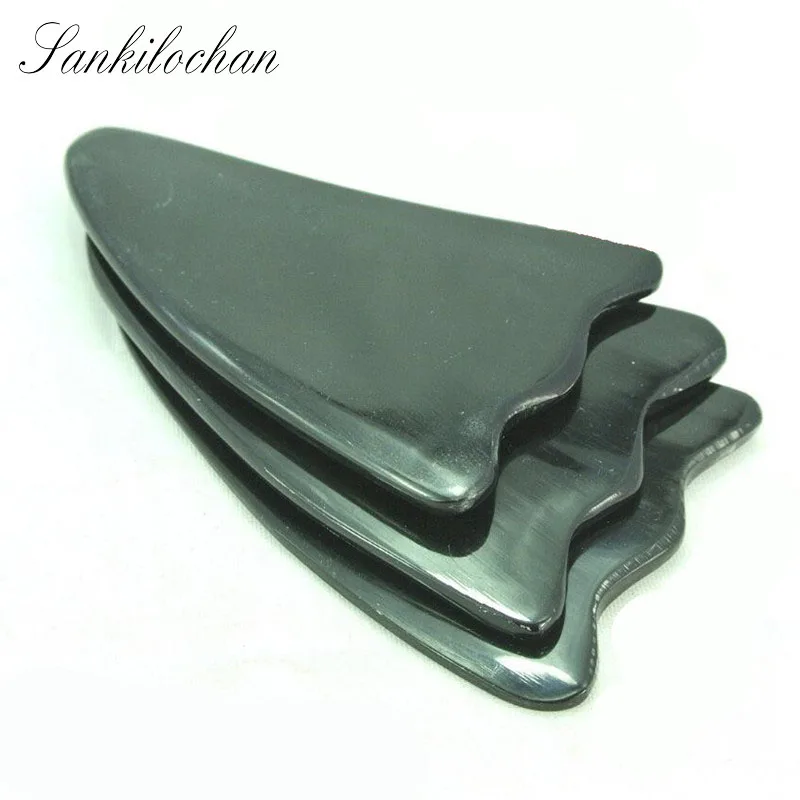 

Large Natural Buffalo horn SPA Scraping Plate Body Massager Chinese Traditional Acupuncture Massage Gua Sha Board Scrape Therapy