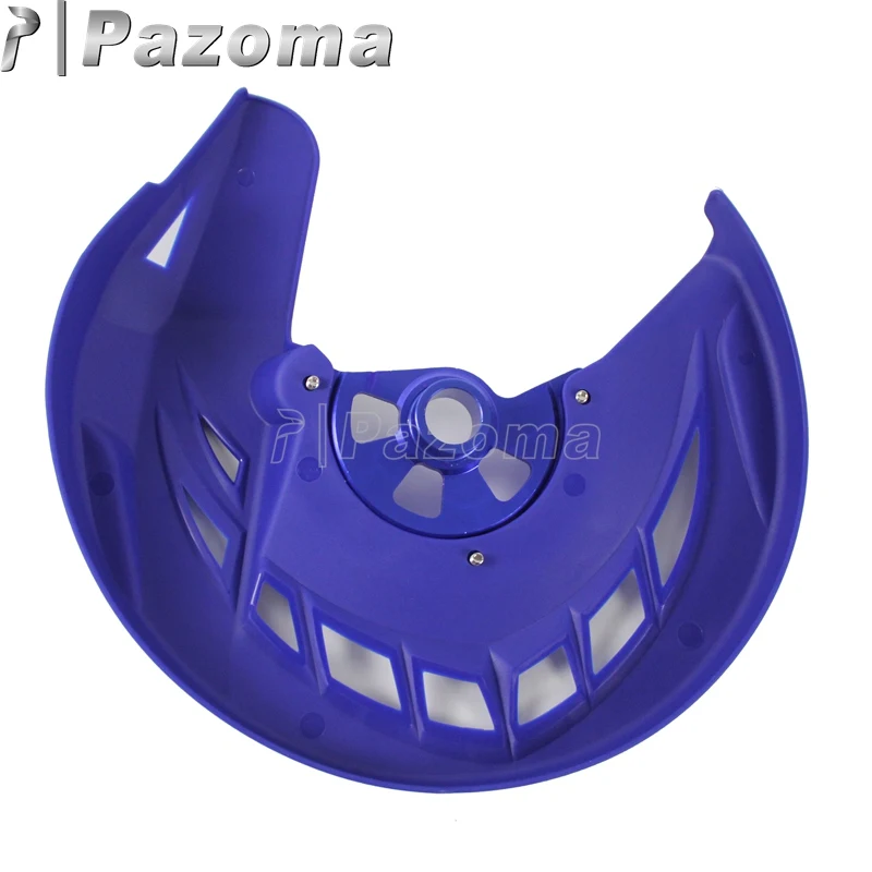 Pazoma МОТОЦИКЛ синий передний тормозной диск Защитная крышка для Yamaha YZ250F YZ250FX YZ450F