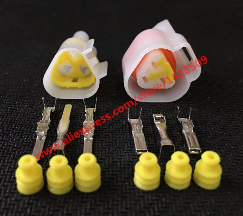 

Furukawa 20 Set 3 Pin FW-C-3M-B FW-C-3F-B Female Male Waterproof Electrical Wire Connector Plug Auto Connectors